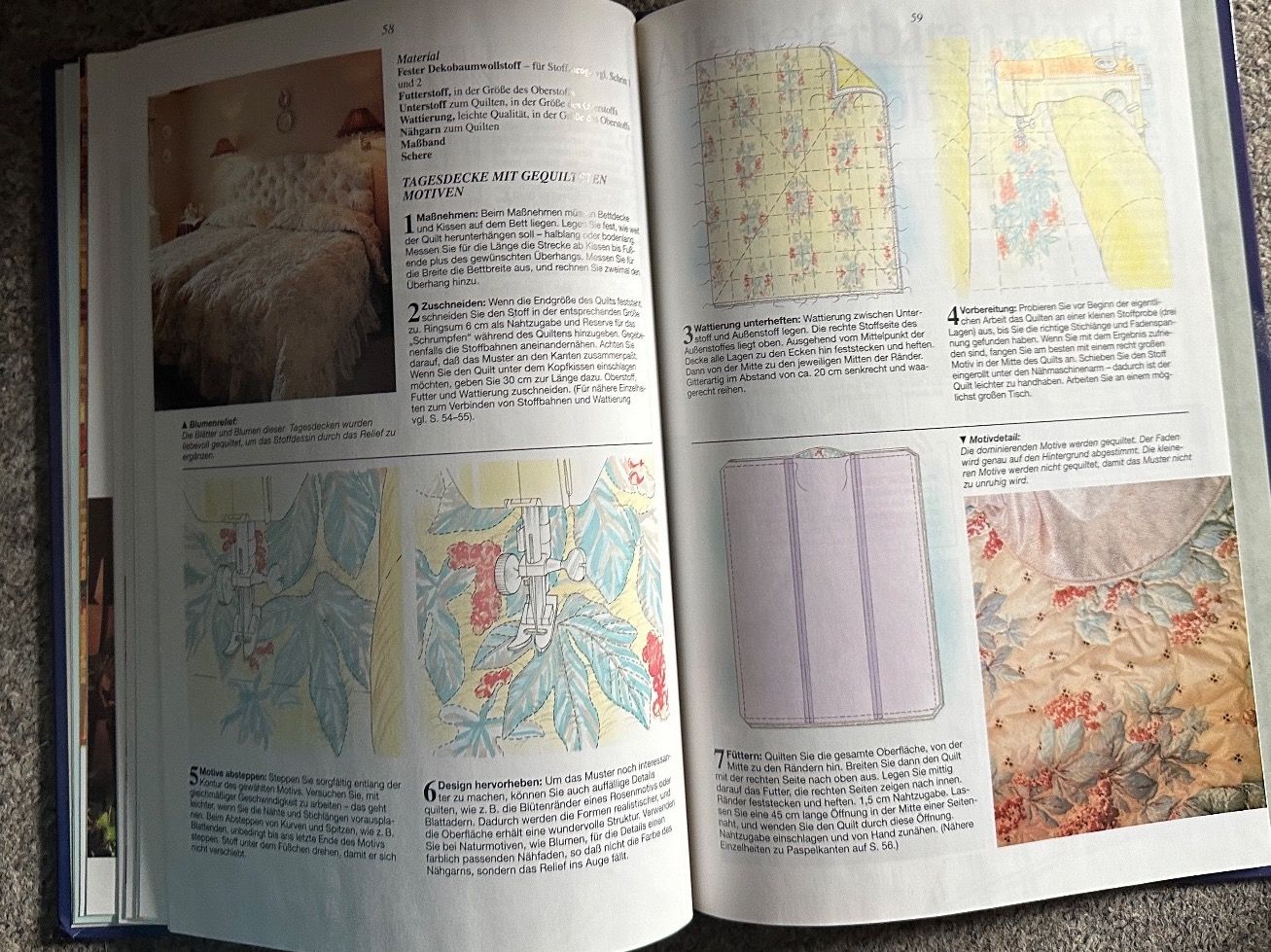 Libri: Quilten & Patchwork mein Hobby 60 Seiten – Usato da Buchs SG venduto da Billikatze5 7