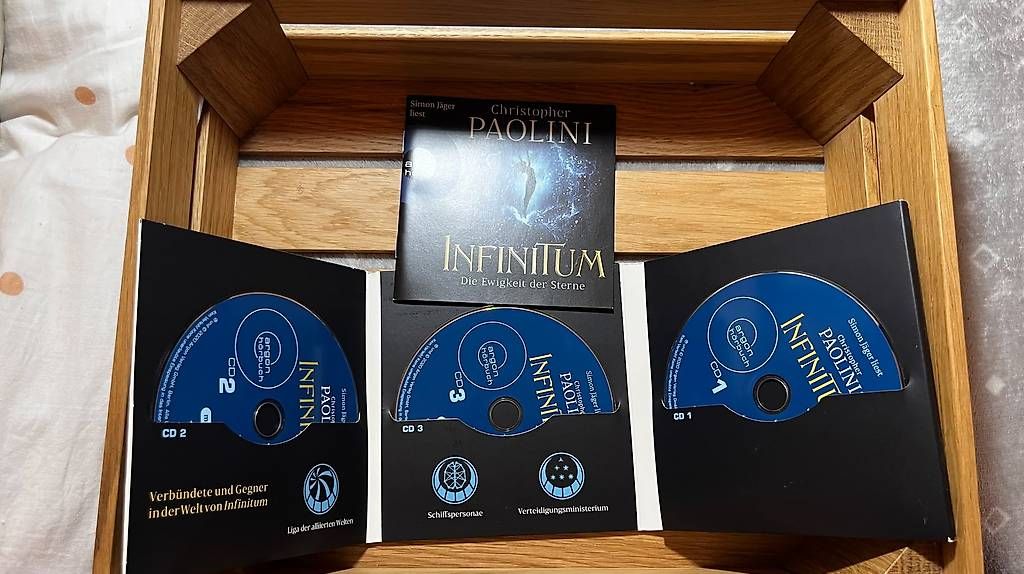 Hörbücher: Christopher Paolini: INFINITUM  5 MP3-CDs  Ungekürzt  TOP – Gebraucht aus Aarau von fij_wn2r 2