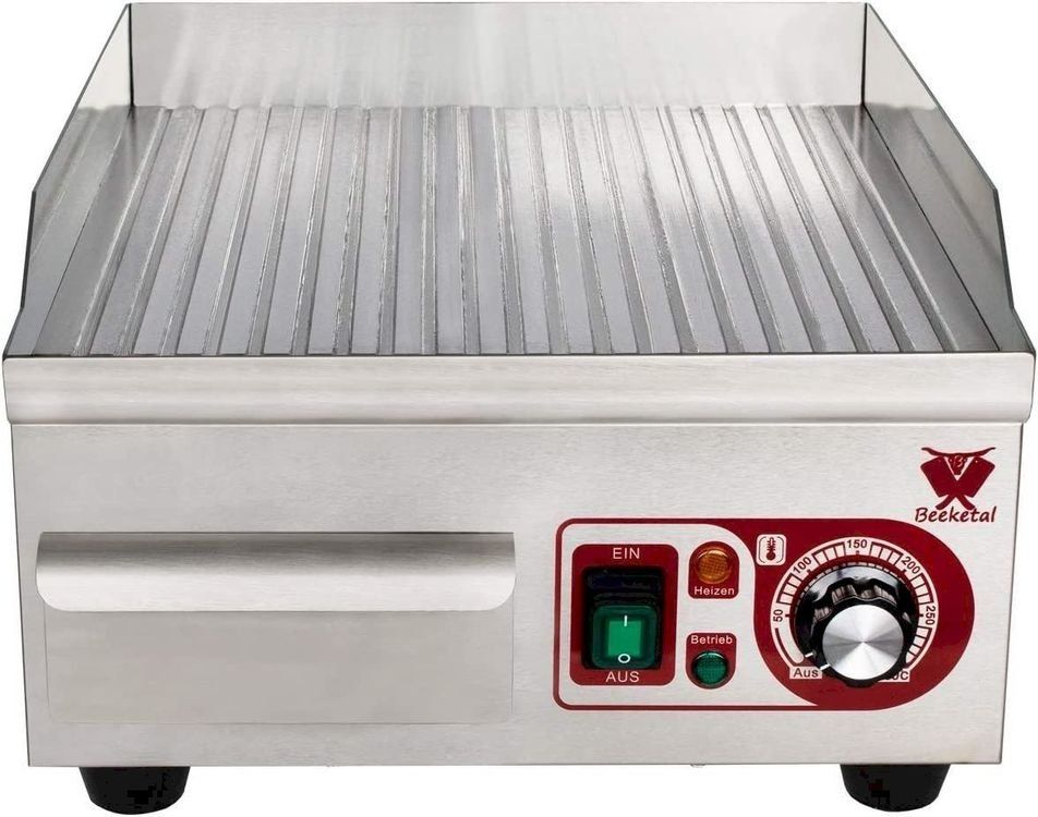Griglie: Beeketal Grillplatte Elektrogrill BHGP-3 – Nuovo e nell'imballaggio originale da Amriswil venduto da JaJa-Express