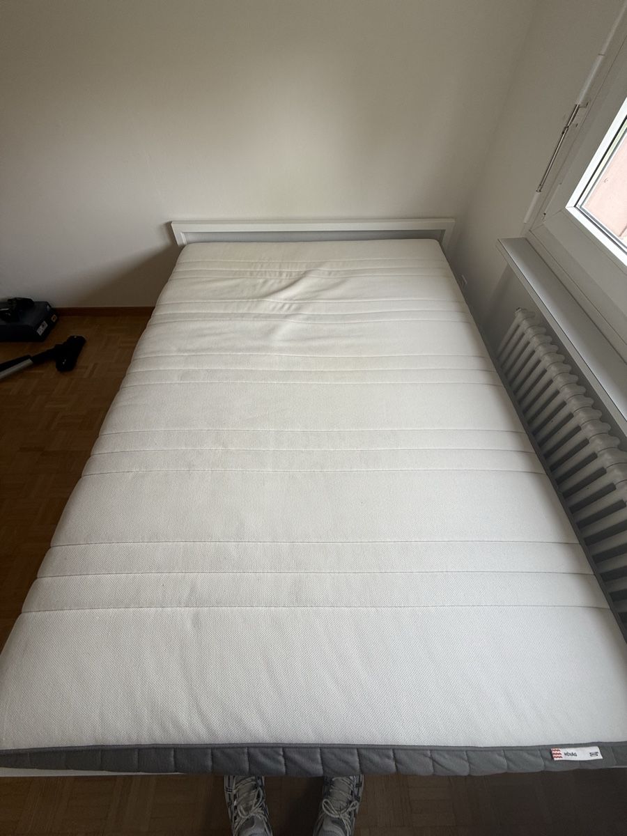 Letti: weisses Alubett 140x200 – Usato da Winterthur venduto da jon_qqy5 2