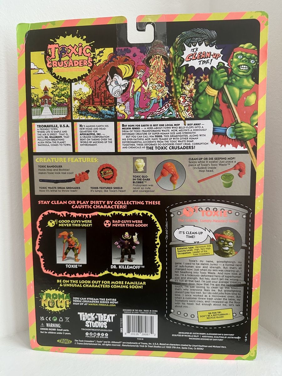 Statuette: Toxic Crusaders Toxie Actionfigur Neuware – Nuovo e nell'imballaggio originale da Mettmenstetten venduto da ppakeots 2