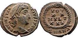 CONSTANTIUS II bronze nummus (337-361 AD)