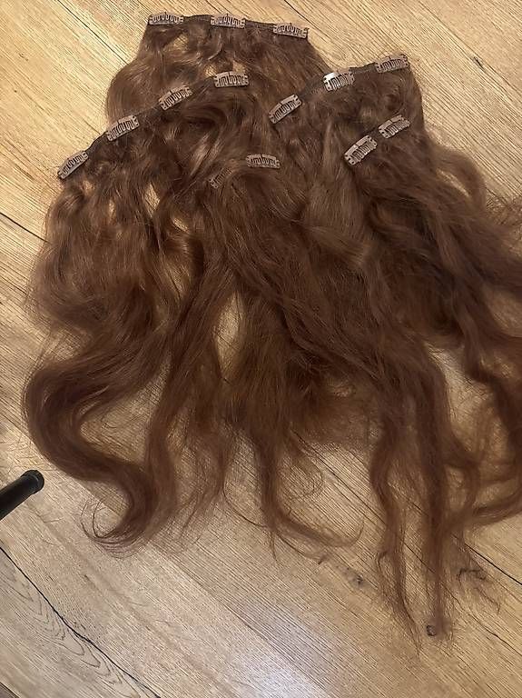 Parrucche: Curly Echthaar  Clip-in-Extensions-Set – Usato da Winkel venduto da cor_2sss