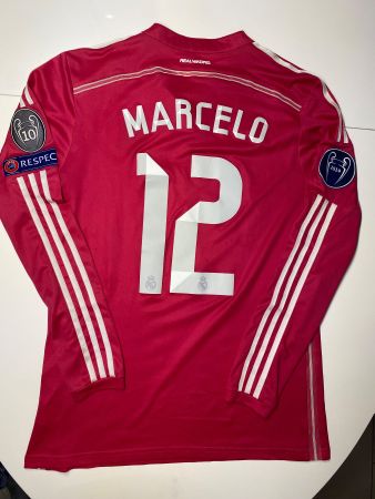 REAL MADRID #12 Marcelo Match Trikot