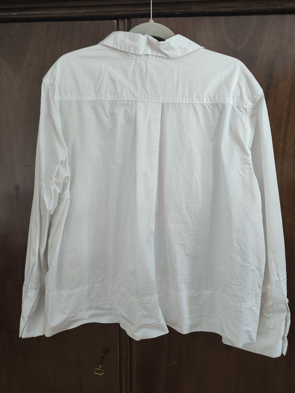 H&M Camicette: Weiße Baumwoll Bluse, Gr. XL – Usato da Kloten venduto da Olivenbaum2017 1