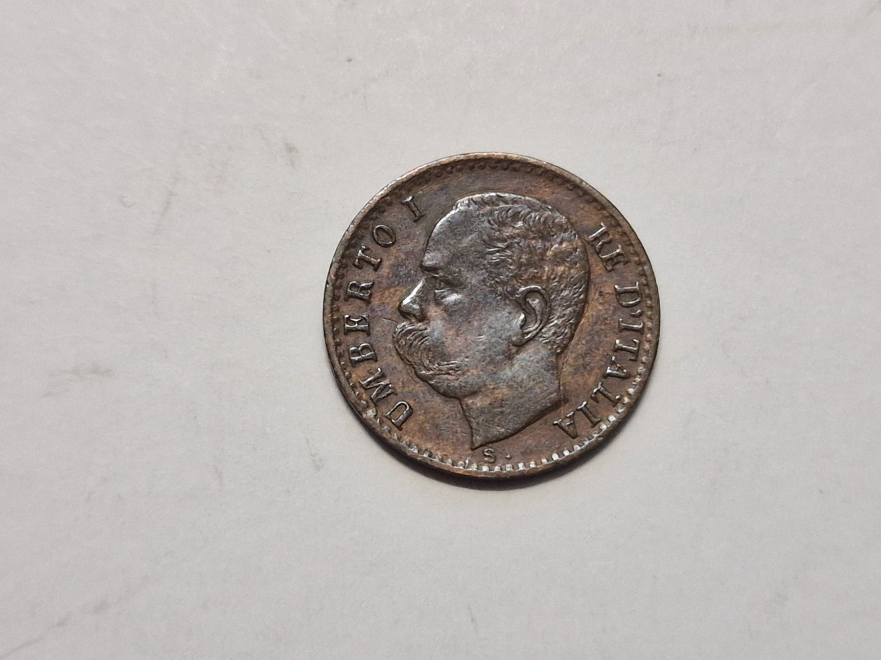 Tutti le monete: Italien 1- Centesimo 1895. – Usato da Zürich venduto da Moreira01 3