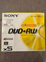 Pack of 5x SONY DVD Rewritable DVD+RW