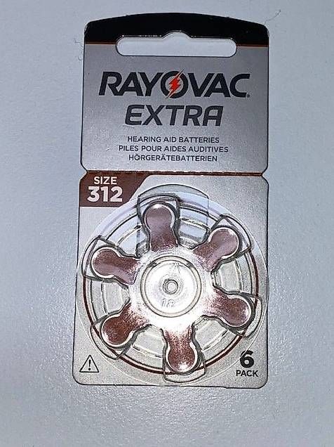 Accus & piles: Hörgerätebatterien RAYOVAC Extra, Size 312 – D'occasion à Cazis par arinba 1