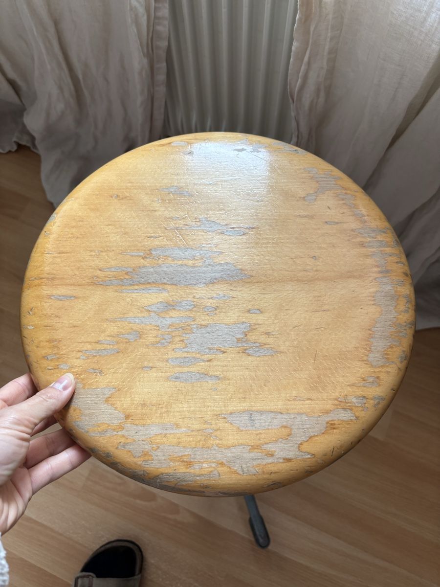 Hocker: Vintage Hocker/ Stuhl – Gebraucht aus Bern von wisemagpie 9