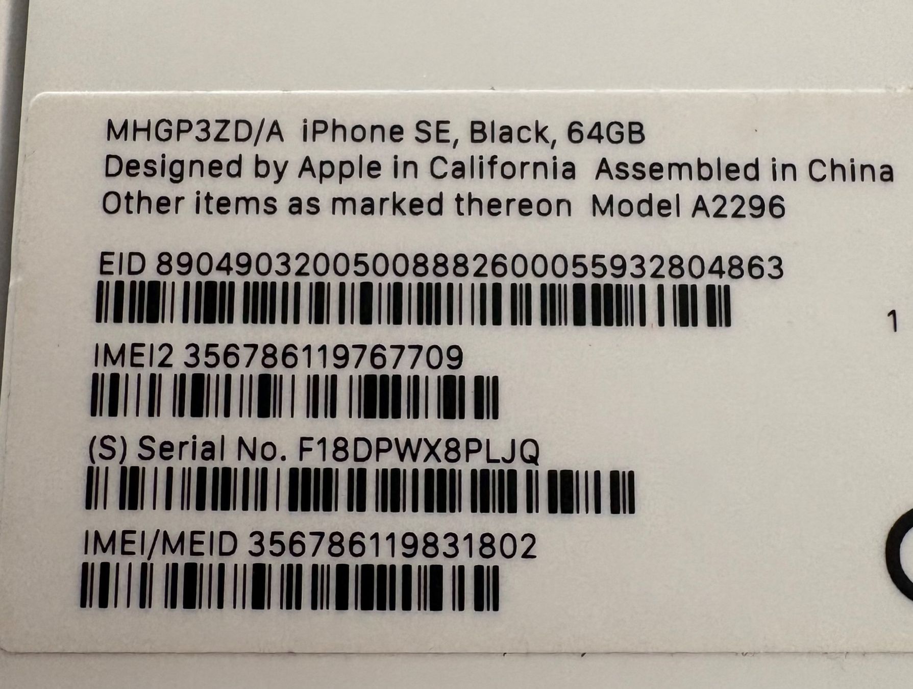 Apple Handys / Smartphones: iPhone SE (2. Gen) 64GB – Gebraucht aus Rieden SG von mani1982 4