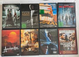 8 verschiedene Actionfilme