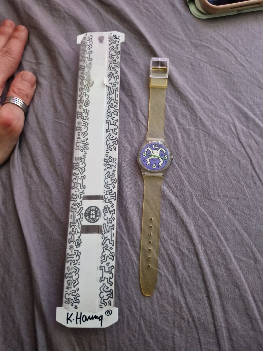Swatch Uhren: Montre Swatch K. Haring Limited Edition – Gebraucht aus Aproz (Nendaz) von bos_ln86