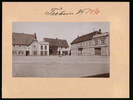 Fotografie Trebsen, Fleischerei Paul Gol