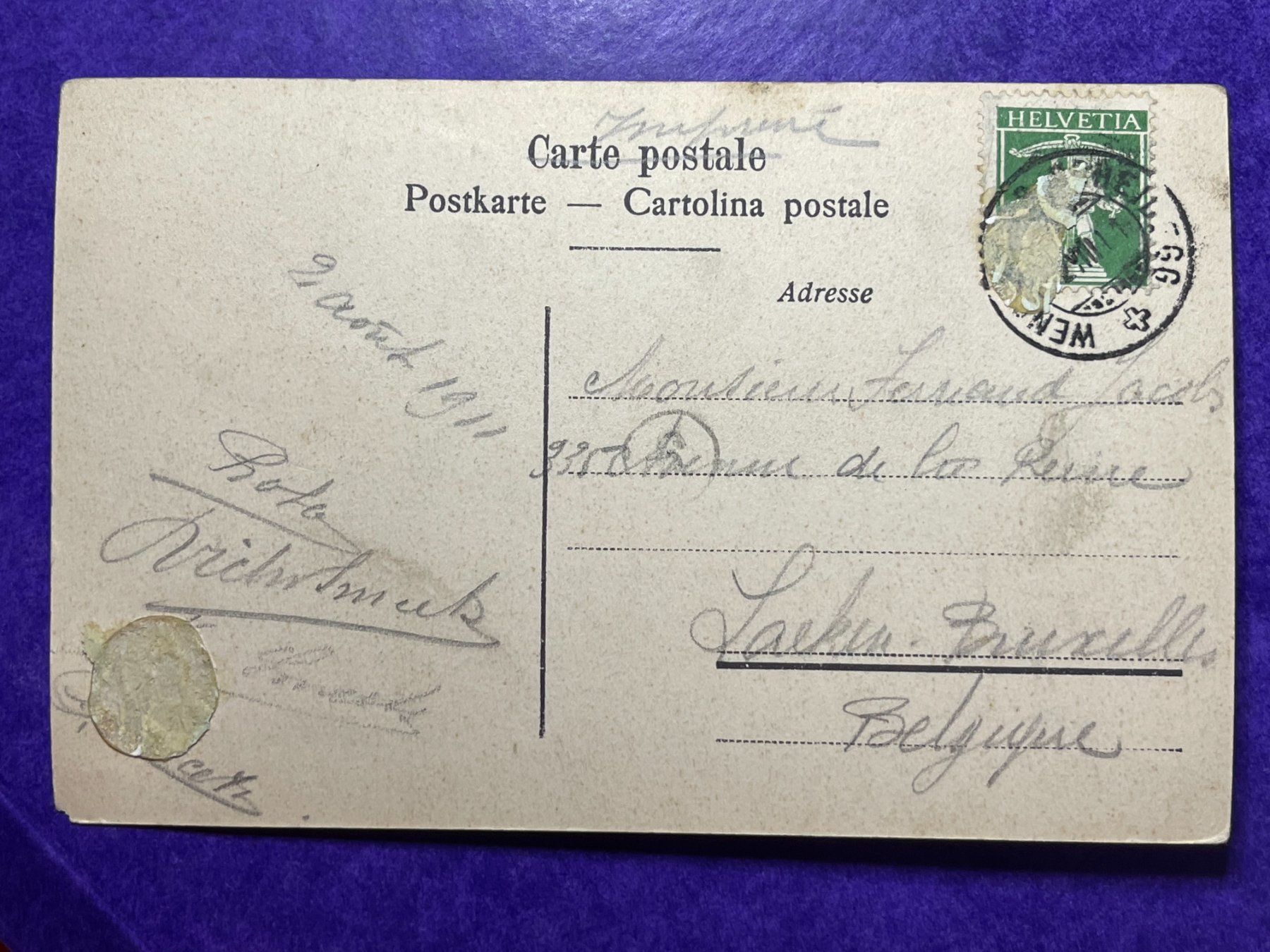 Cartoline postali: Jungfraubahn - Eismeer – Usato da Steg VS venduto da danwer74 1