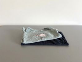 2er Set Babybody Kurzarm Baby Body Gr. 80 Baumwolle