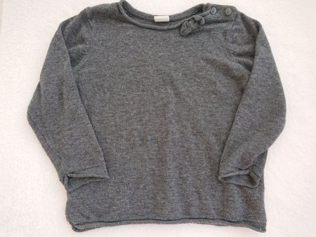 Baby Girl Pullover H&M Gr. 80 Grau
