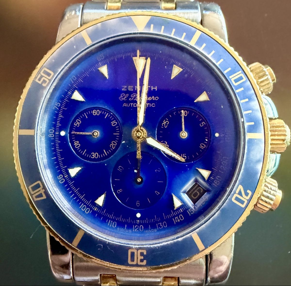 Zenith Uhren: Zenith Rainbow El Primero Chronograph Automatik Herrenuhr ge – Gebraucht aus Sursee von schama01 3