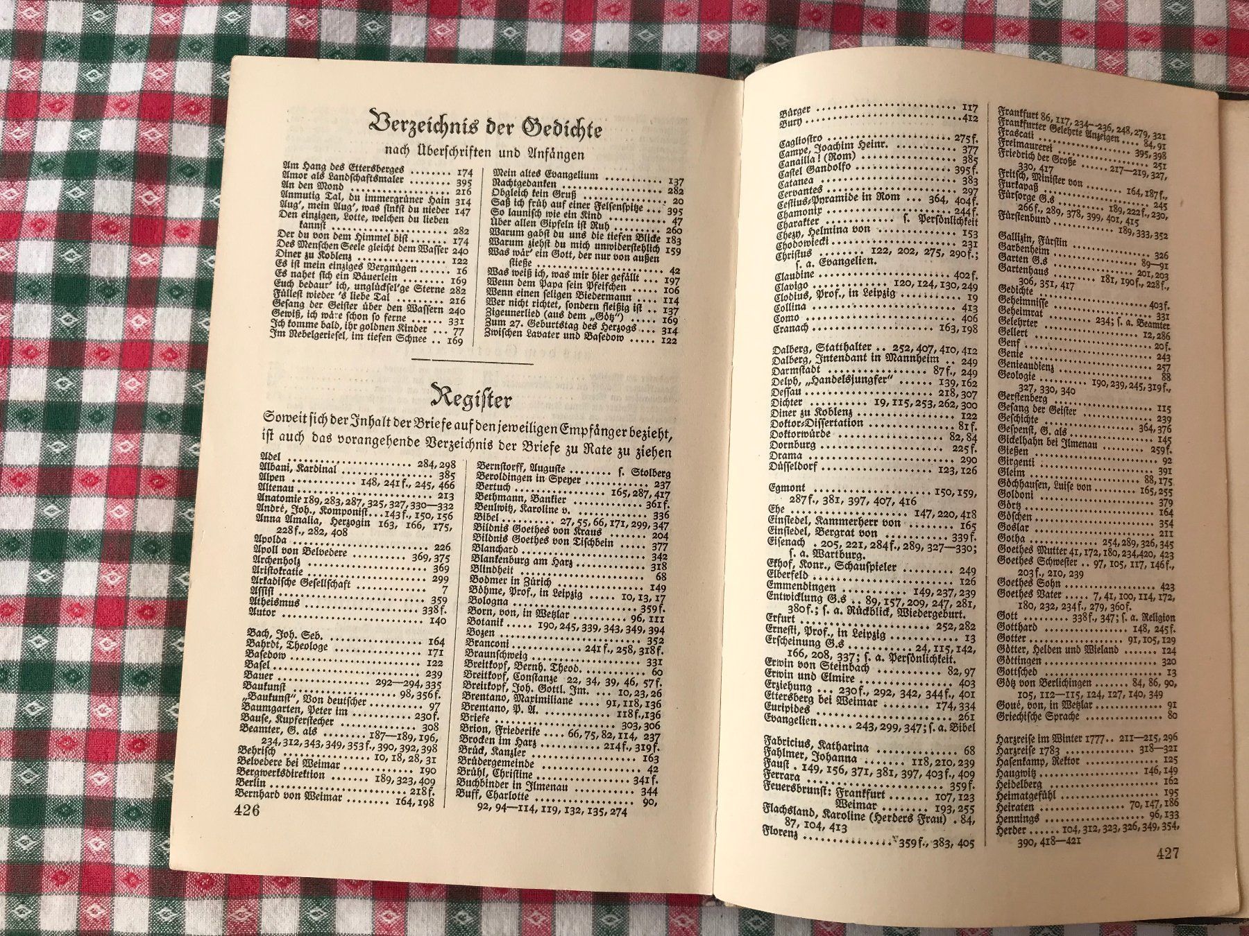 Libri: Alles um Liebe: Goethes Briefe, 1924 – Usato da Zollikerberg venduto da Dogon 7