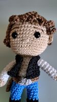 Gehäkelter Han Solo Star Wars Figur Amigurumi