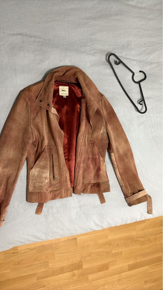 Mango Giacche: Damen Lederjacke MNG braun – Usato da Arnegg venduto da lor_88bd