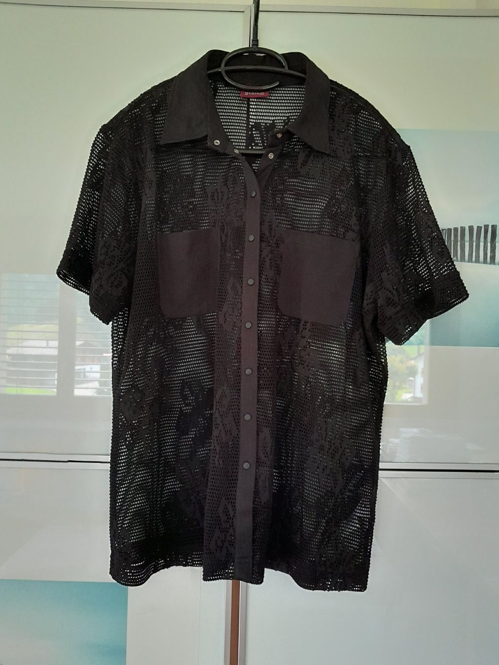 Camicette: Chemise noir 42 neuve – Nuovo (secondo la descrizione) da Charmey (Gruyère) venduto da Laulau.sansan