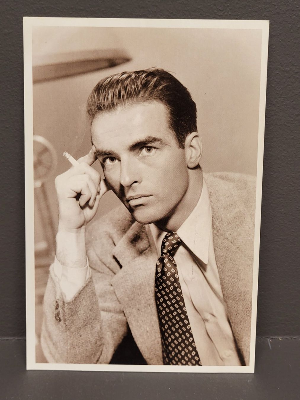 Cartoline postali: Montgomery Clift Postkarte – Usato da Zürich venduto da BOAC1943