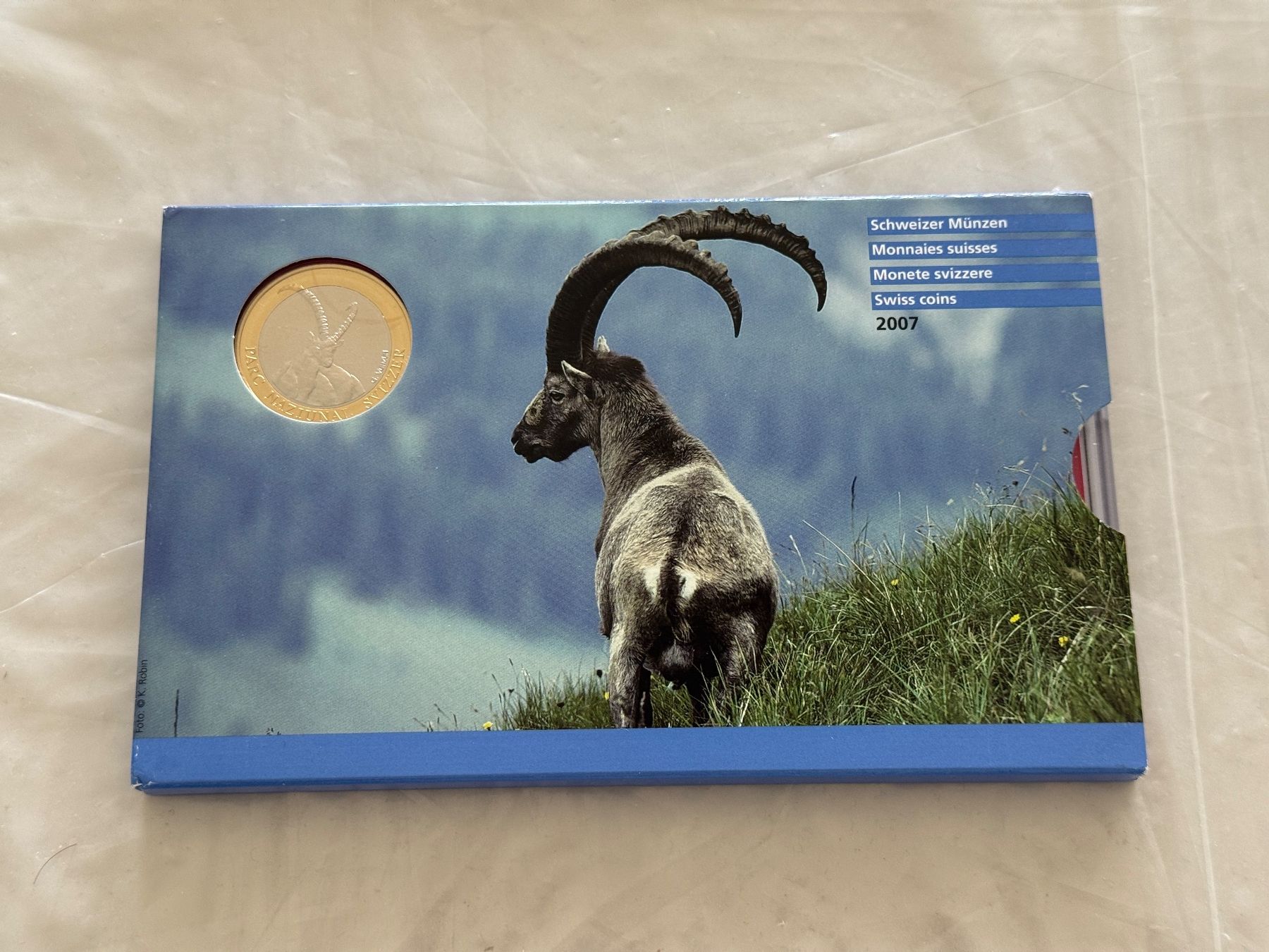 Tutti le monete: Schweizer Münzsatz 2007  Stempelglanz – Nuovo (secondo la descrizione) da Wallisellen venduto da SWISS_SILVER1