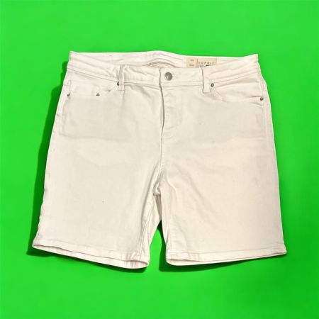 Esprit bio weiße Jeansshorts 30