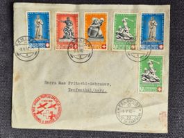 Schweiz Pro Patria Feldpostbrief 1940