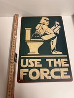 Star Wars Blechschild "Use the Force" - Witzig!