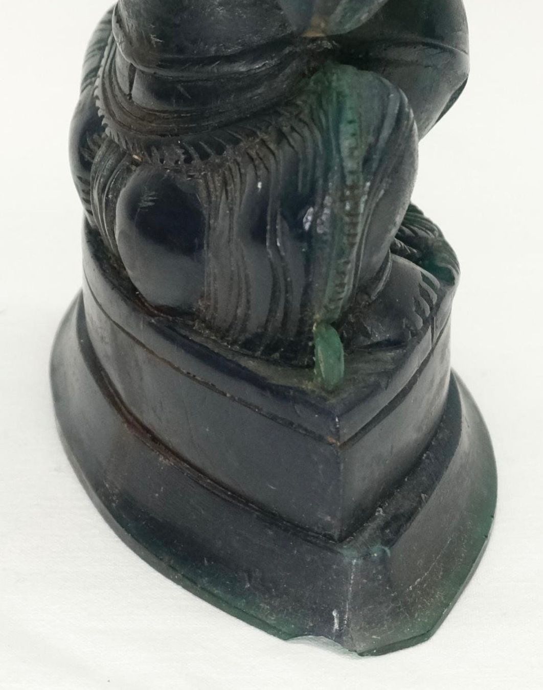 Sculture & Statue: Ganesh Figur, indische Gottheit mit Elefantenkopf - Grün – Usato da St. Gallen venduto da Floomer 4