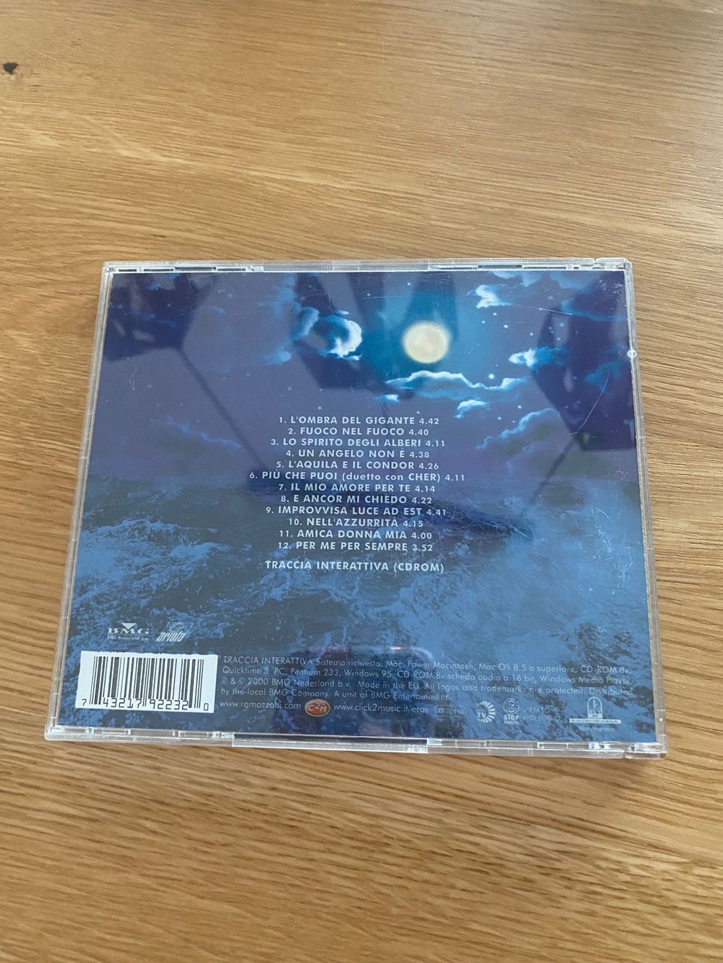 CD: CD; Eros Ramazzotti, Stilelibero – Usato da Winkel venduto da Schorley 1