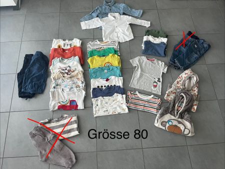 Kleiderpaket Herbst/Winter Jungs Grösse 80