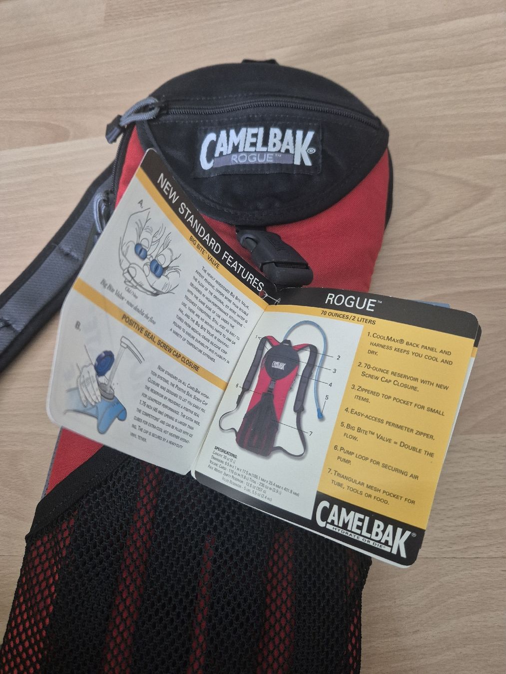 Camelbak Zaini: Camelbak Rucksack mit 1,5l Trinkblase – Nuovo e nell'imballaggio originale da Wattwil venduto da ferenczyjoci 3