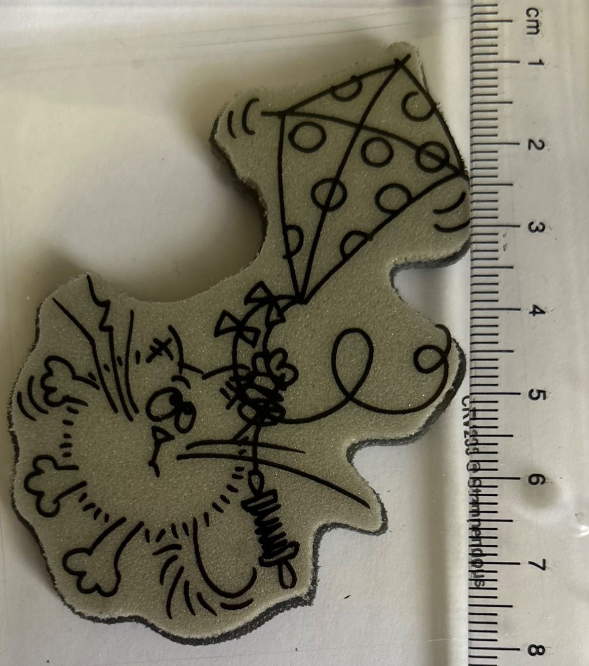 Timbri: Rubber Cling Stamp - Bad Day For Flies – Nuovo e nell'imballaggio originale da Wichtrach venduto da Mona1994 1