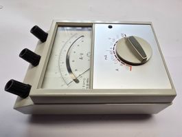 SIEMENS MULTIZET AV eff  Dreheisen-Messgerät 1,5%  (1974)