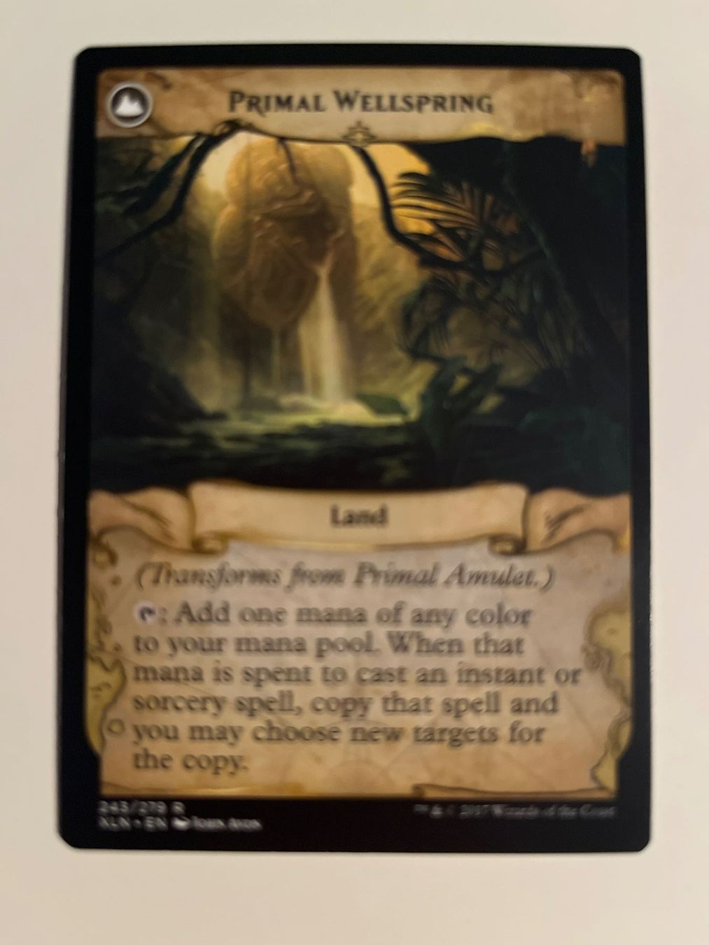 Magic The Gathering Sammelbilder & Trading cards: 1 x Primal Amulet - Magic: The Gathering - MtG – Gebraucht aus Kriens von Shadi1980 1