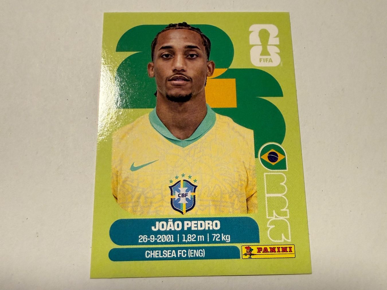 Panini Sammelbilder & Trading cards: Pedro BRA16 - Panini CH Edition WM 2026 – Neu (gemäss Beschreibung) aus Grenchen von nicus_aveiro
