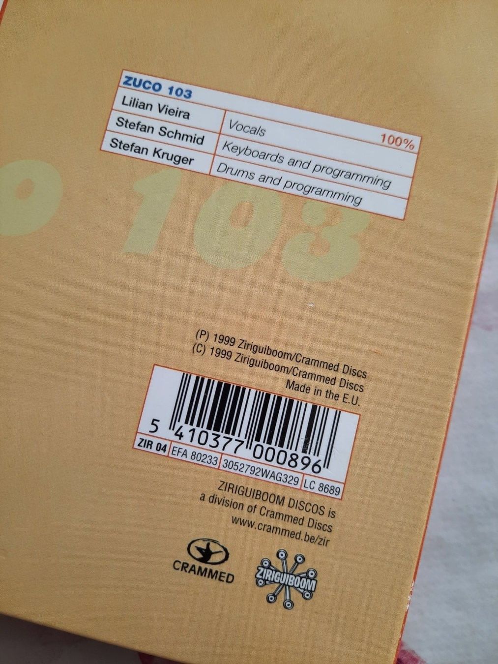 CDs: CD Zuco 103 - Outro Lado – Gebraucht aus Pully von bro_n52j 3