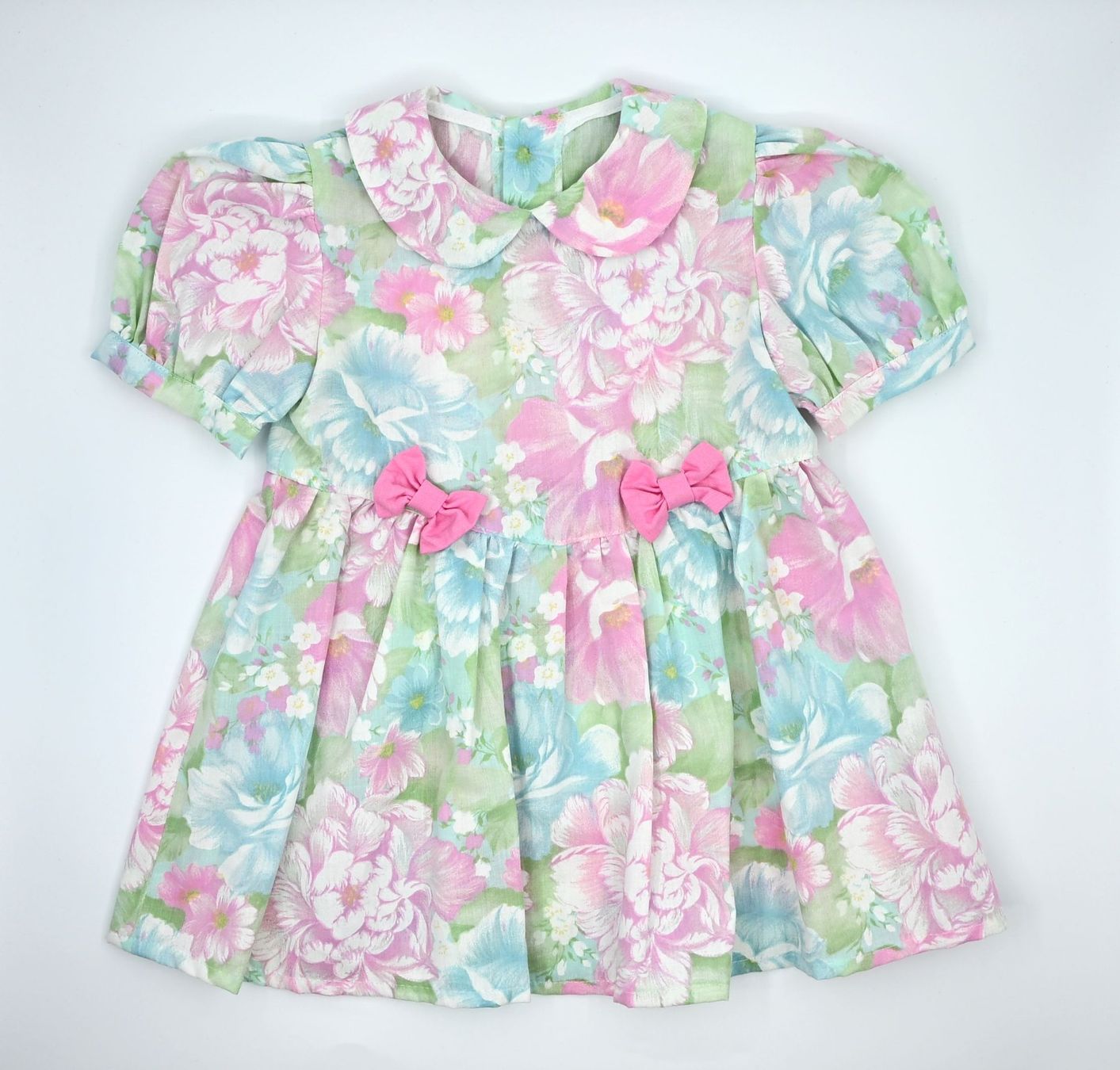 Vestiti & Gonne: Mädchenkleid mit Blumenmuster Grösse 80 – Usato da Dürnten venduto da pema28 1