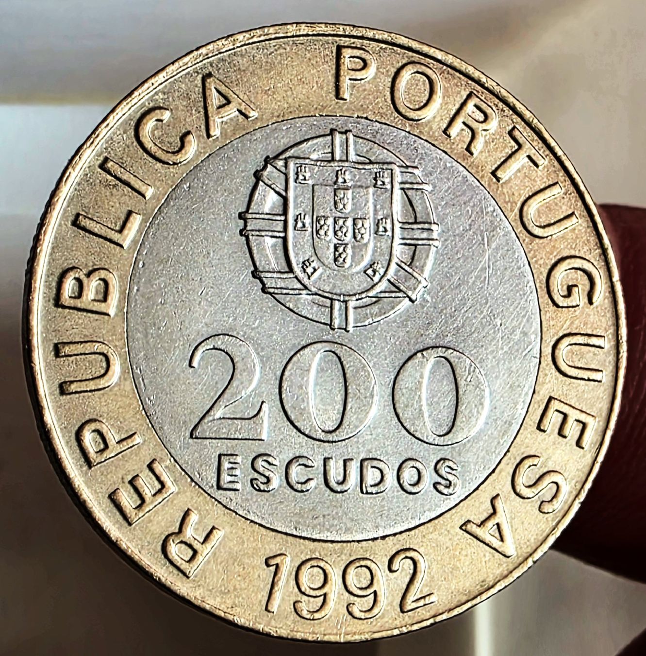 Alle Münzen: PORTUGAL 200 ESCUDOS 1992 – Gebraucht aus Winterthur von Creso70 1