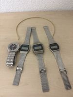 4 Vintage Uhren aus Hausräumung 