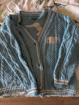 Blue 1989 Taylor Swift Official Cardigan