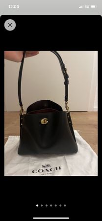 Sac Coach noir - comme neuf !