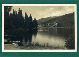 Am Davosersee, 1929, gelaufen