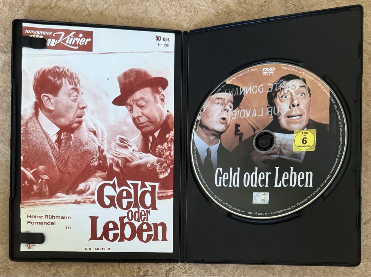 Alle DVDs: GELD ODER LEBEN – Neu (gemäss Beschreibung) aus Dietikon von AndreaSch01 2