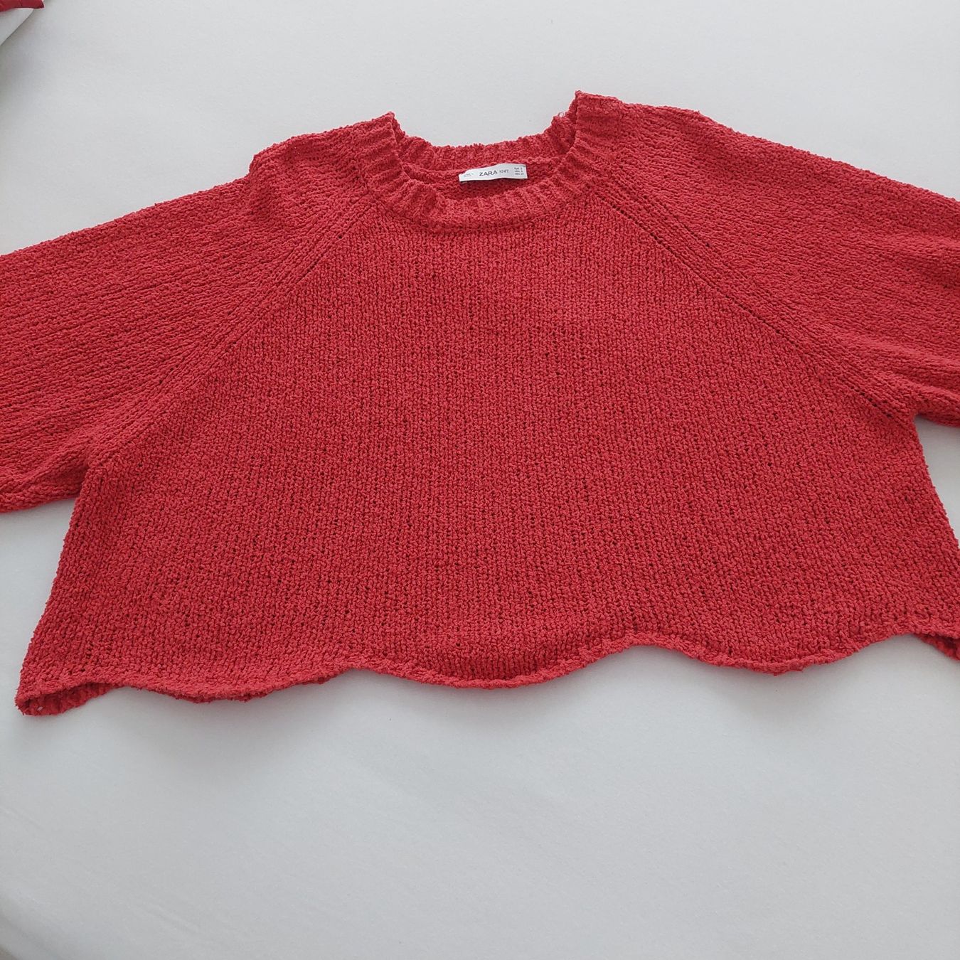 Maglioni & Felpe: Zara Damenpullover Gr. S rot Oversize – Usato da Kreuzlingen venduto da peugeotj9 1