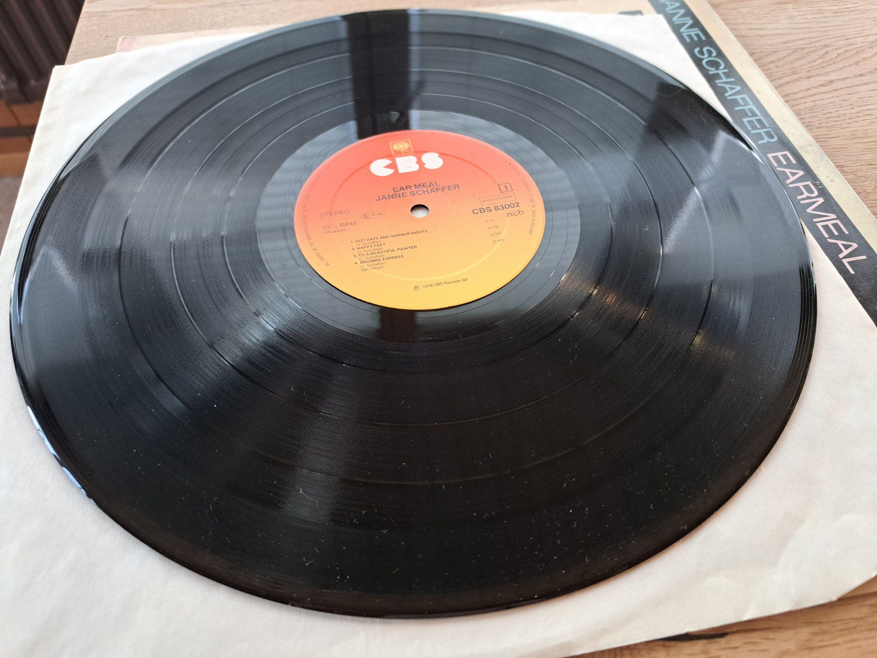 Dischi in vinile: Janne Schaffer - Earmeal – Usato da Meggen venduto da Ricardokoch 3