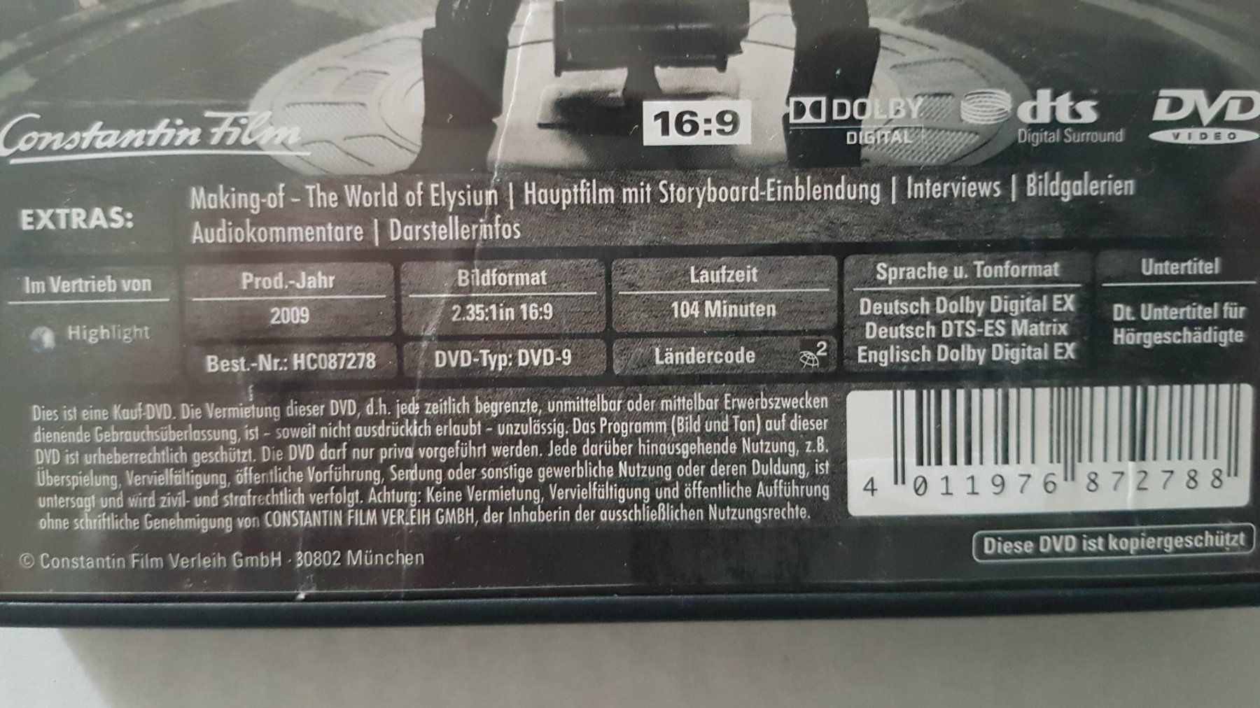 Tutti i DVDs: DVD Pandorium / Dennis Quaid – Usato da Oetwil am See venduto da fineli2 1