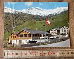 Postkarte Restaurant-Gasthaus Rheinwald Nufenen Ansichtskart